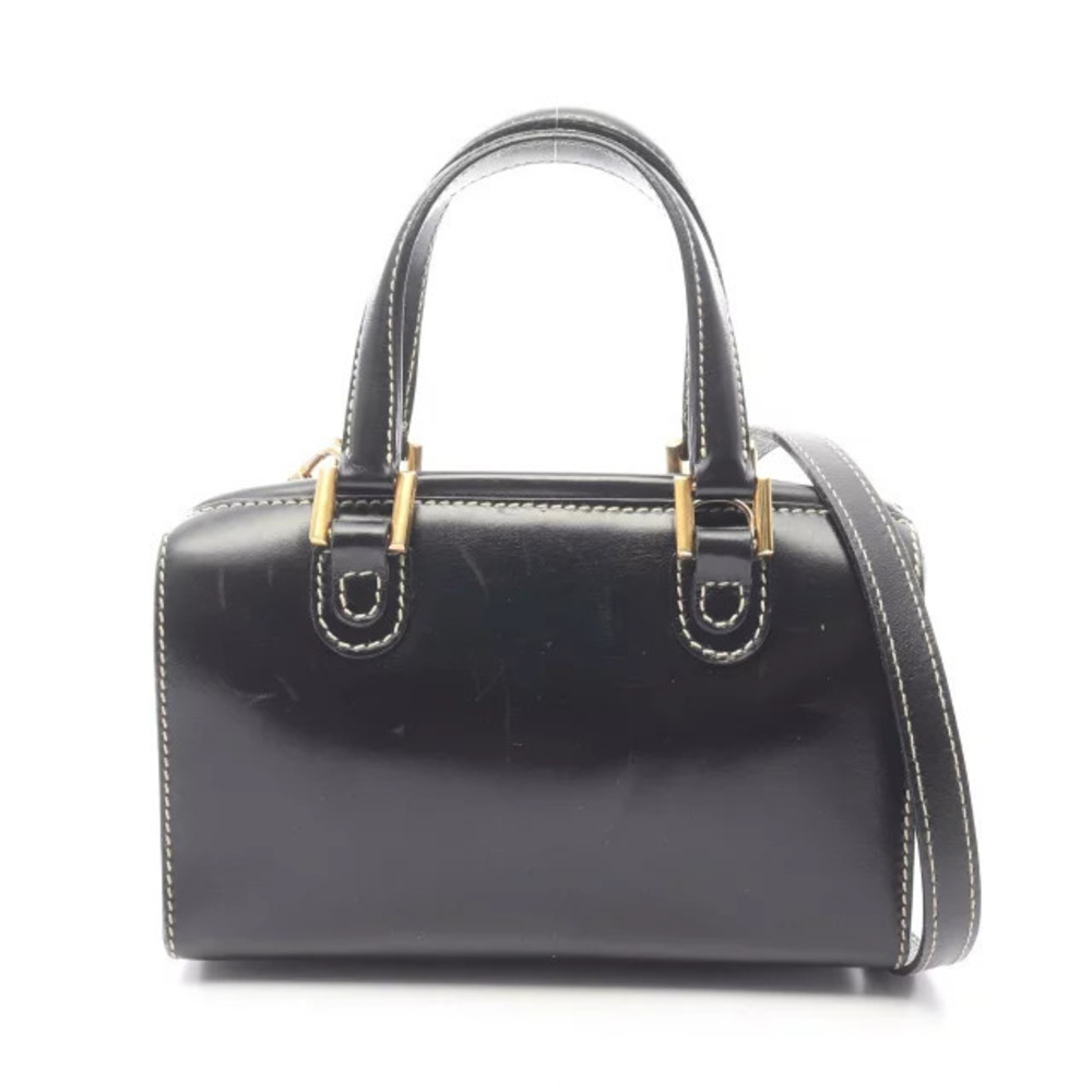Fendi Handbag Leather Black